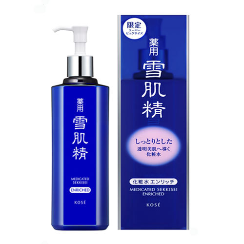 即決／35%OFF／コーセー 薬用雪肌精 エンリッチ 化粧水 BIG 500ml ディスペンサーボトル 複数有_画像1