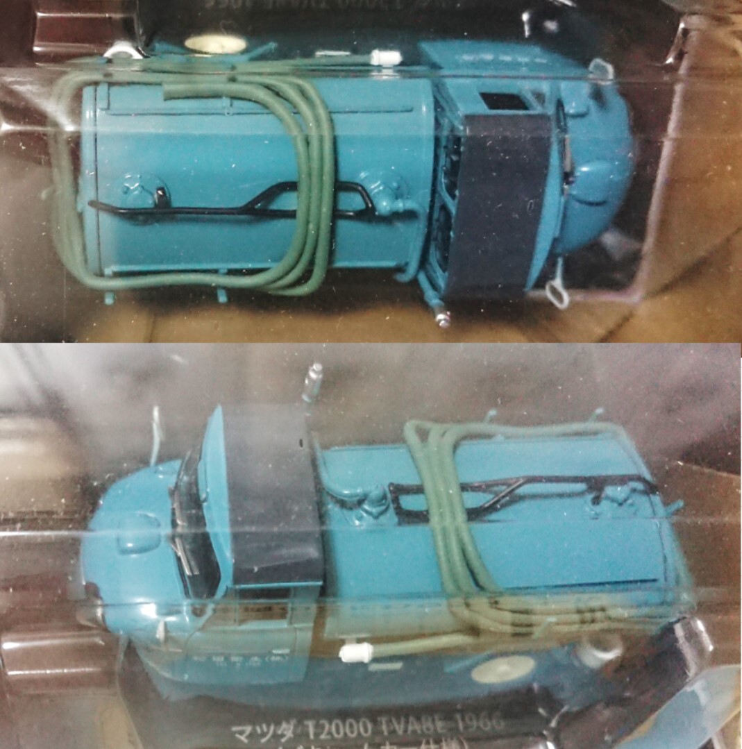 美品 アシェット 懐かしの商用車コレクション vol、16 スケール 1/43 マツダ　T2000TVA8E　1966 （バキュームカー仕様） ワンオーナー品　_画像10