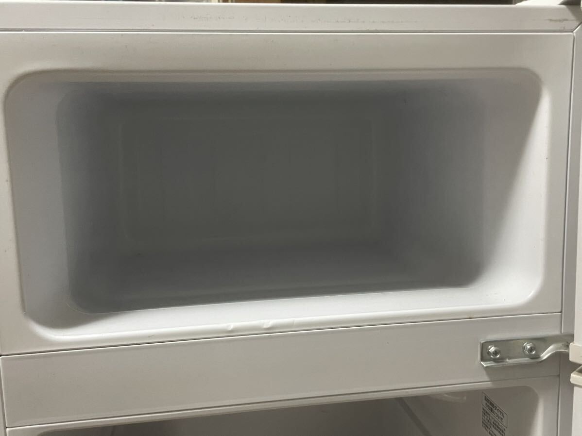 Haiel(ハイアール)2ドア冷凍冷蔵庫 JR-N85A ホワイト_画像3