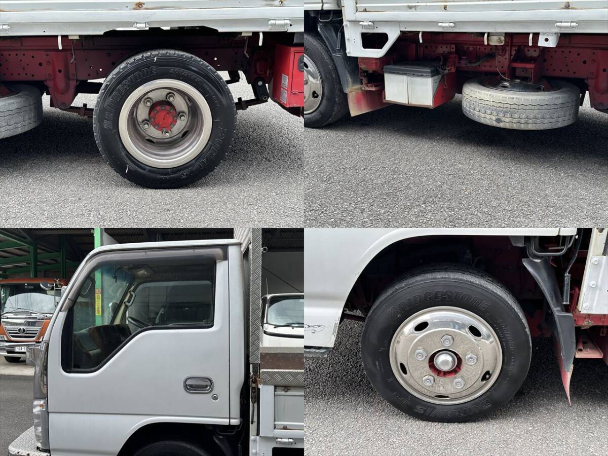  animation have! selling out!H20 year Mitsubishi Isuzu Elf ELF flat deck vertical power gate loading 3t 2.9L diesel smoother engine good condition! Saga Fukuoka 