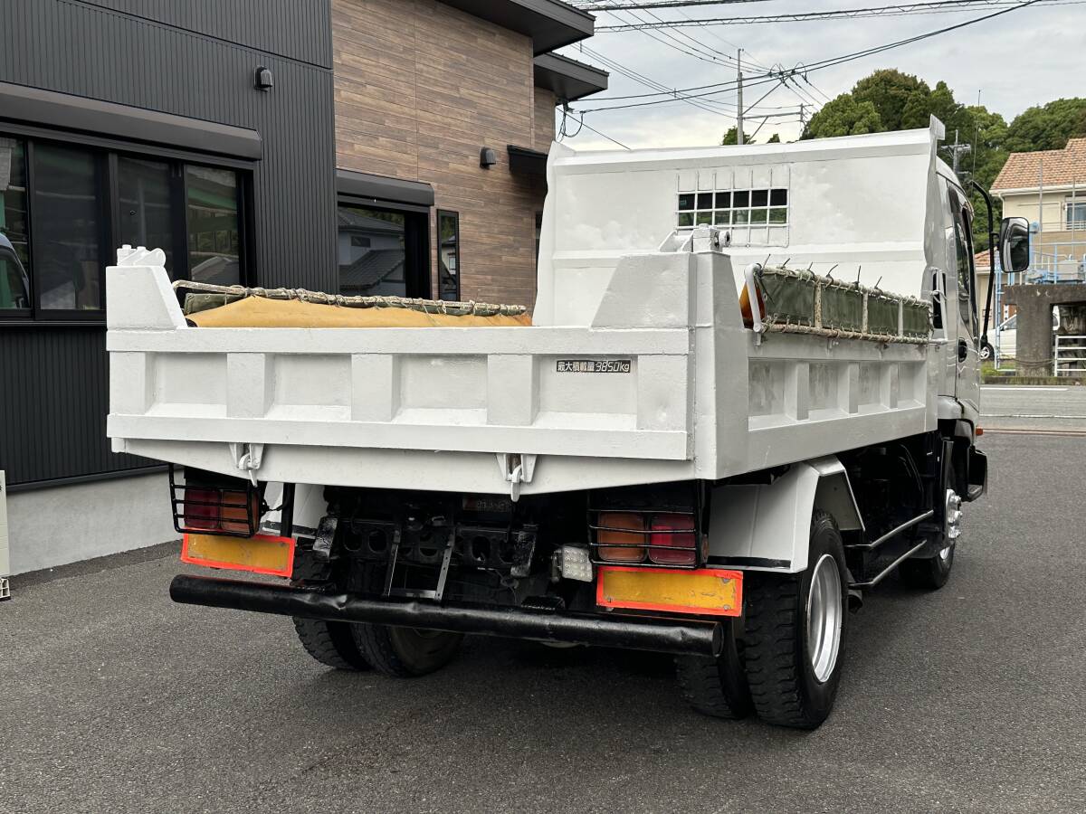 動画有！売り切り！H17年 いすゞ フォワード ダンプ 積載3850kg 5.2L ディーゼル スムーサー エンジン好調！検）レンジャー 佐賀福岡_画像2