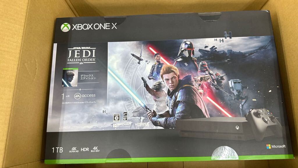 新品未開封！Xbox One X Star Wars ジェダイ:フォールン・オーダー デラックス エディション 同梱版_画像1