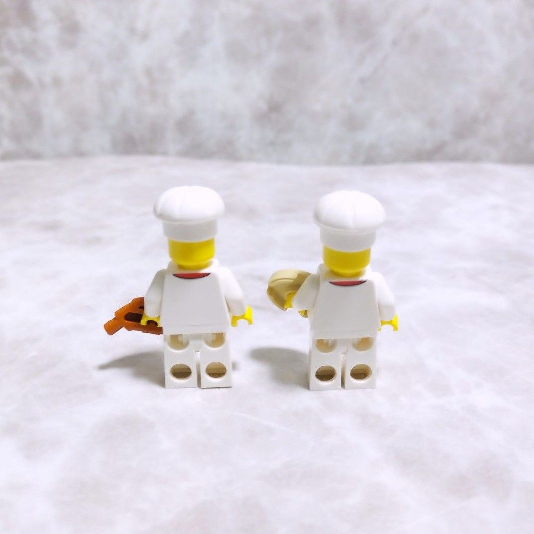 《新品》 LEGO　パーツ　ミニフィグ　正規品　料理人　男女セット