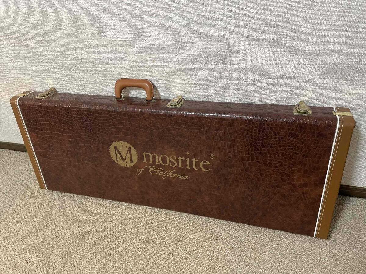 ■Mosrite USAモズライトエレキ用クロコダイルハードケース！美品！_画像1