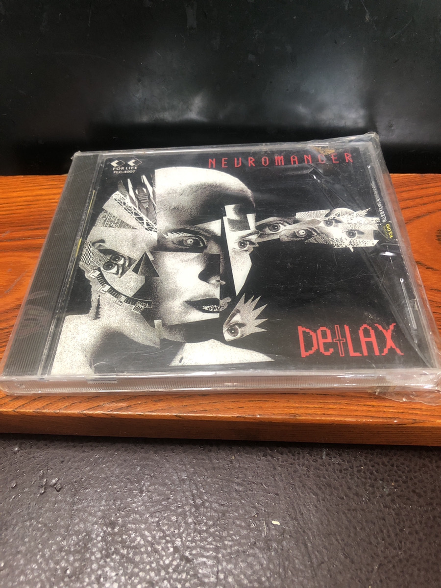 【ニューロマンサー・De-lax】CD アルバム　保管品　1989年　全12曲収録【24/05 TY-ST F1】_画像1