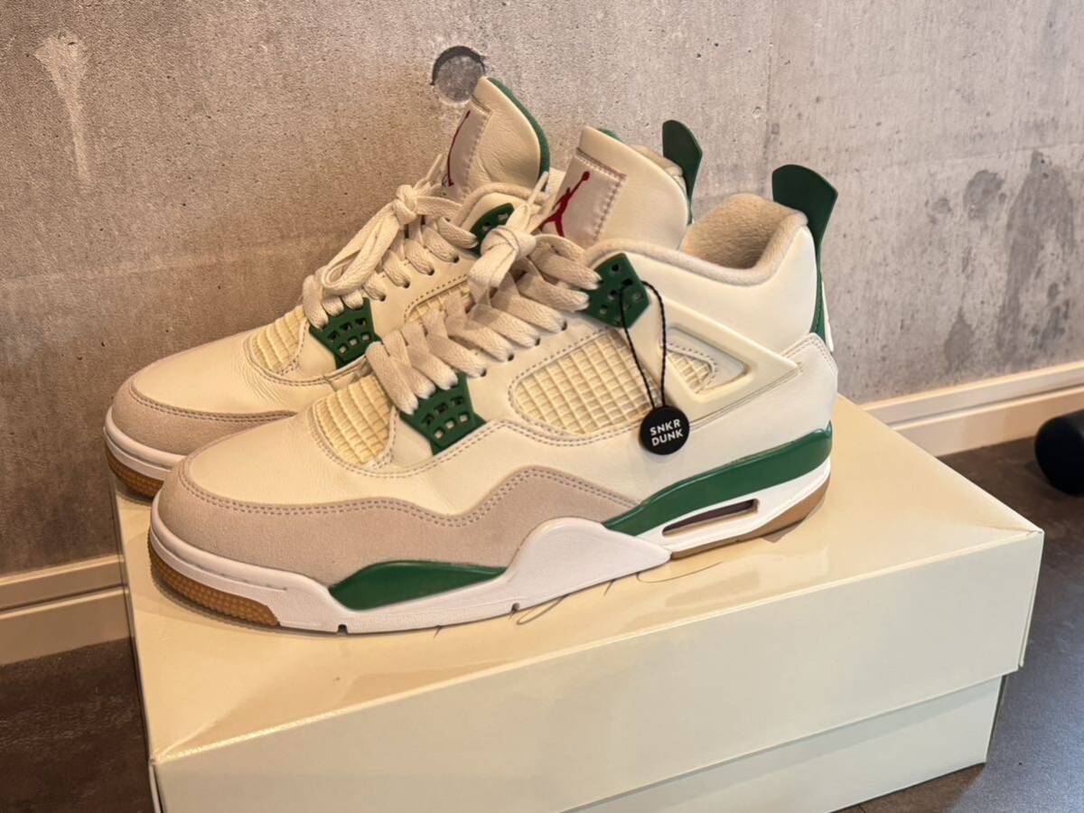 NIKE AIR JORDAN 4 PINE GREEN ナイキ ジョーダン FORCE MAX supreme stussy_画像1