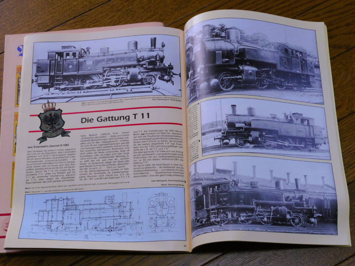 ■プロイセン鉄道の歴史と蒸機 ベルリンを中心とする鉄道 1991年刊 188頁 Eisenbahn Journal増刊の画像6