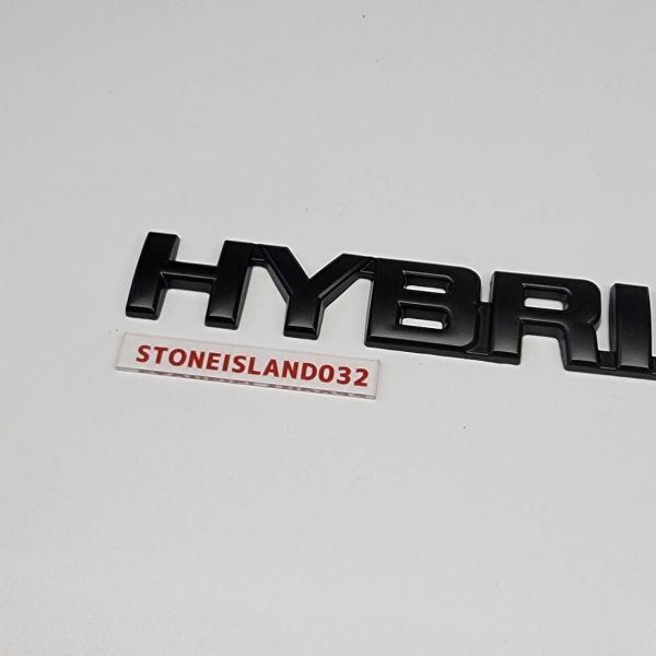 トヨタ ハイブリッドエンブレム レッド HYBRID ロゴ クリエイティブ 車関連シリーズ CAR カスタム 黒 J769_画像5