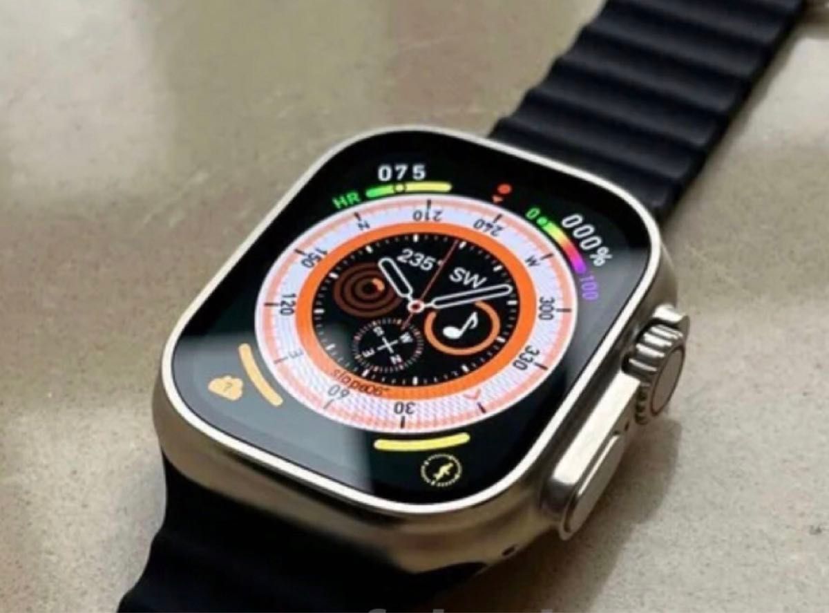 Apple Watch Ultra2 代替品 スマートウォッチ ワイヤレス充電