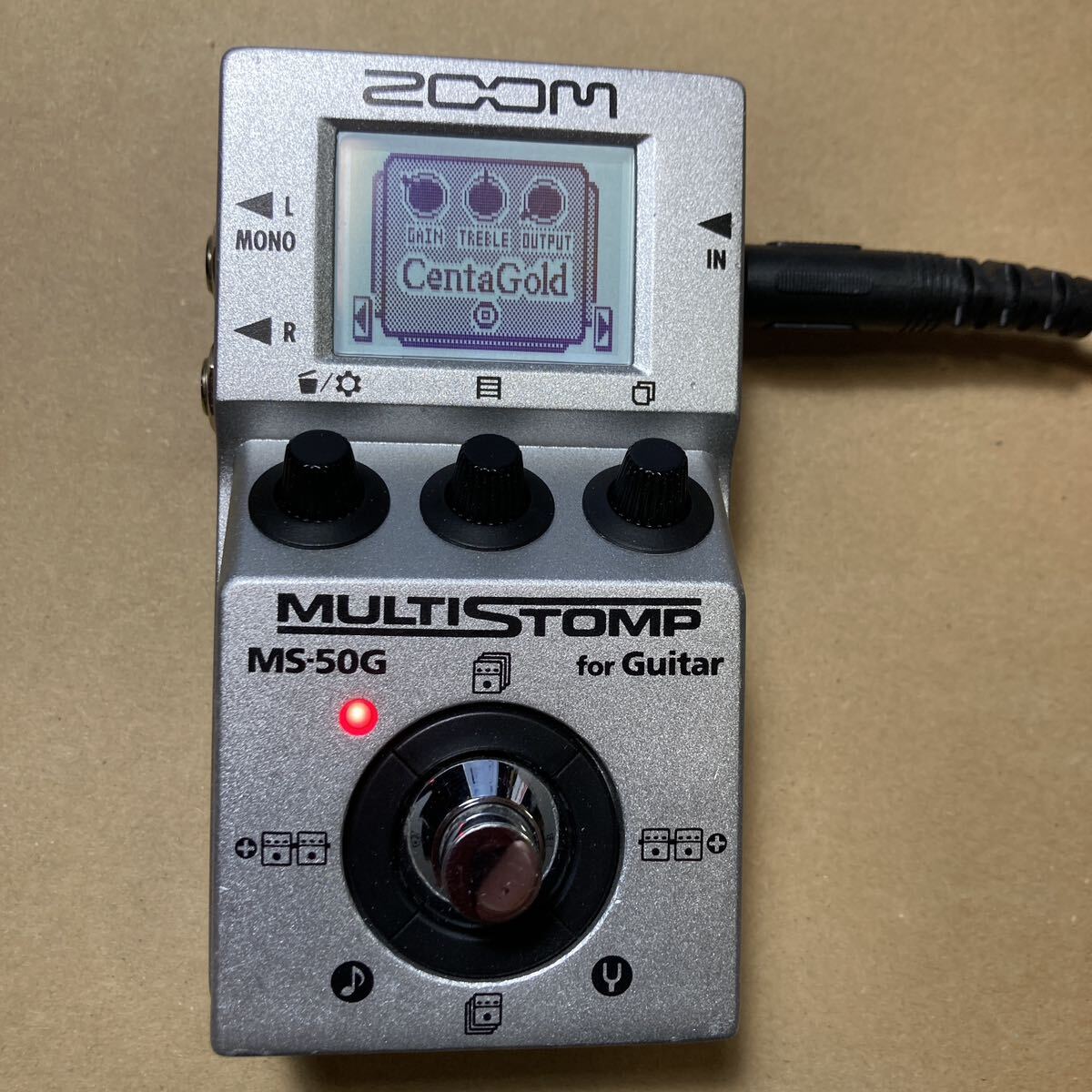 ZOOM MS-50G MultiStomp エフェクター v3.10 _画像3