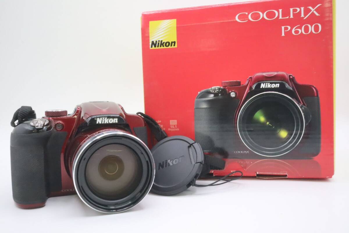 Nikon COOLPIX P600 デジカメ ニコン クールピクス 美品 箱付き 025403の画像1