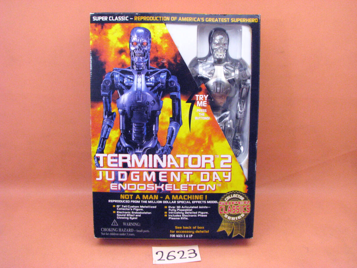 [ Terminator 2 end каркас action фигурка нераспечатанный высота 15 дюймовый разряженная батарея ] номер 2623