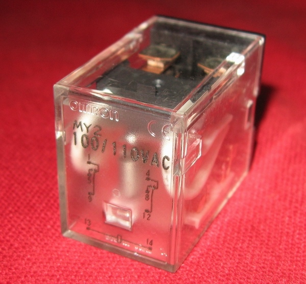 ROM2 OMRON Mini power relay [MY2]AC100/110V( standard type )5A 2 contact NM