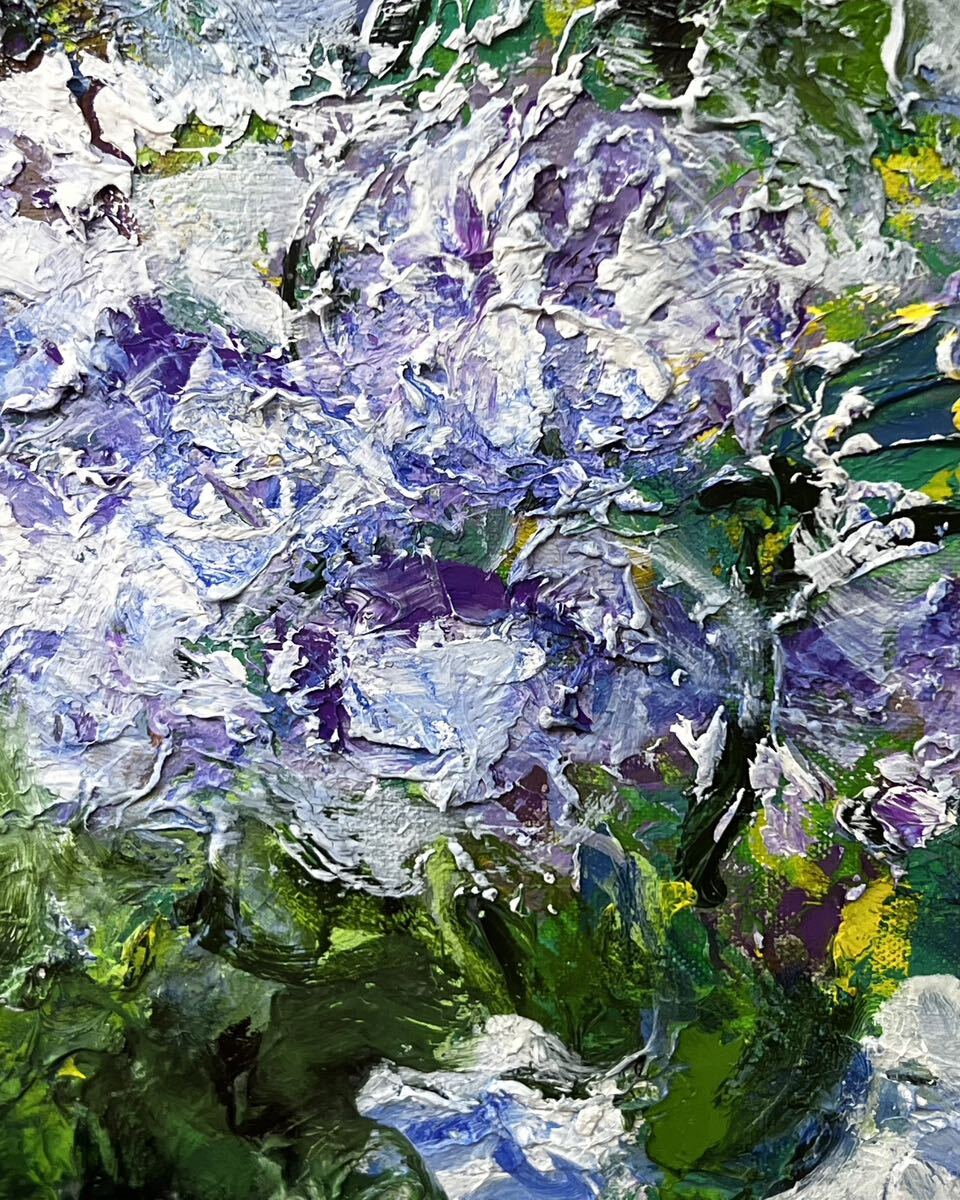 油彩画 花瓶に入った花 Hiroko.m 白楽展所属 師 松本俊郎氏 Yahoo!オークション - 真作 油彩画 油絵 松本俊郎 【あじさい