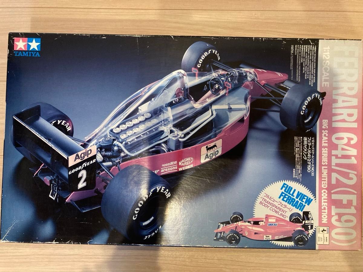 タミヤ 1/12 フルビュー FERRARI 641/2 未組立 フェラーリF190 タミヤ 1/12 フルビュー FERRARI 641/2 未組立 フェラーリF190