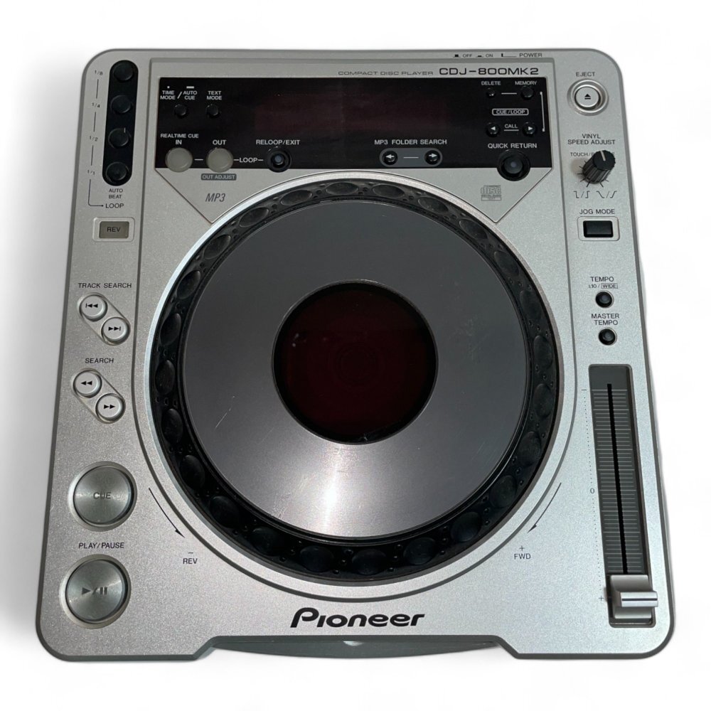 パイオニア PIONEER CDJ-800MK2 DJ用CDプレイヤーの画像2