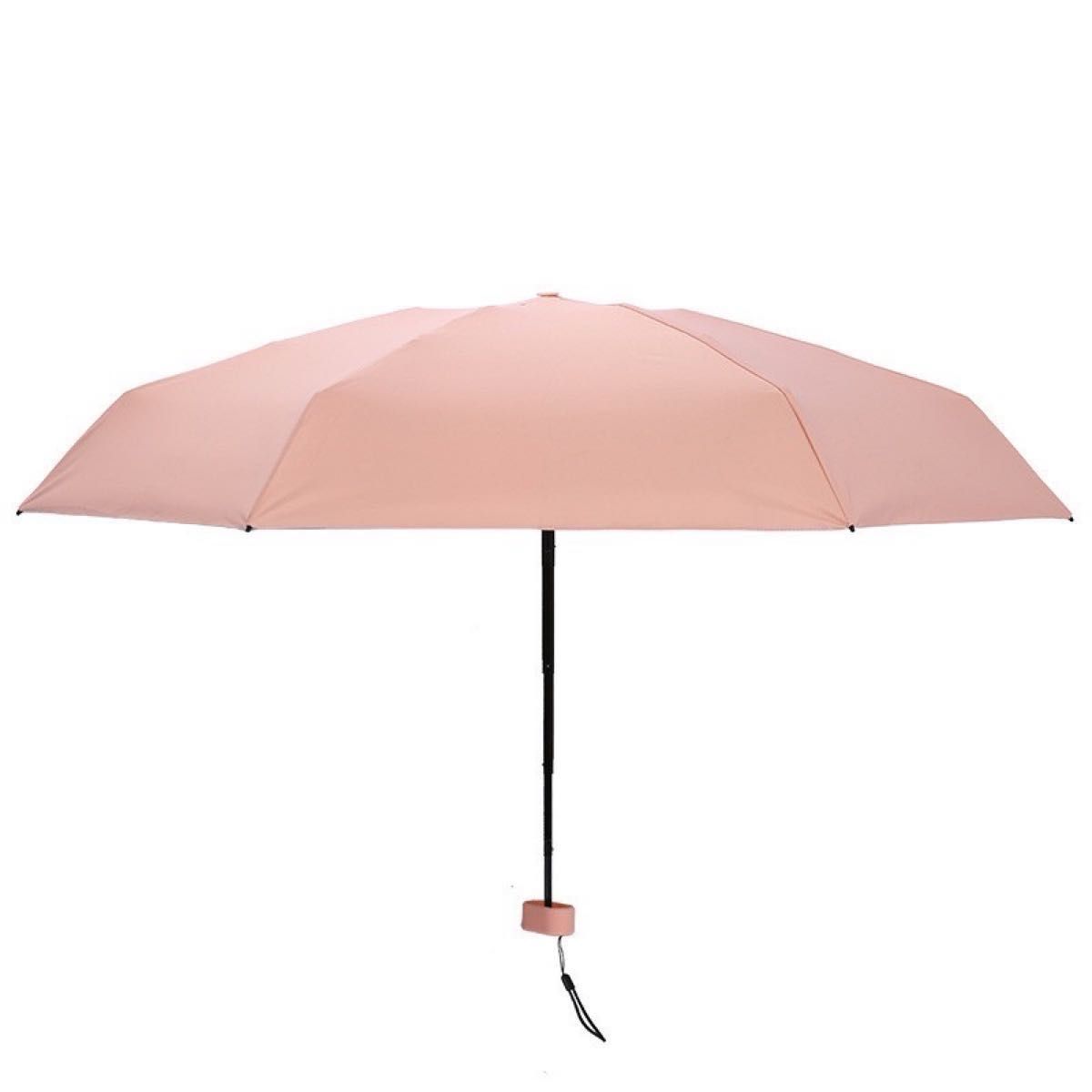 【みっにー様専用】晴雨兼用 折りたたみ傘 日傘 UVカット99％ 遮光 収納ポーチ付 白 ホワイト