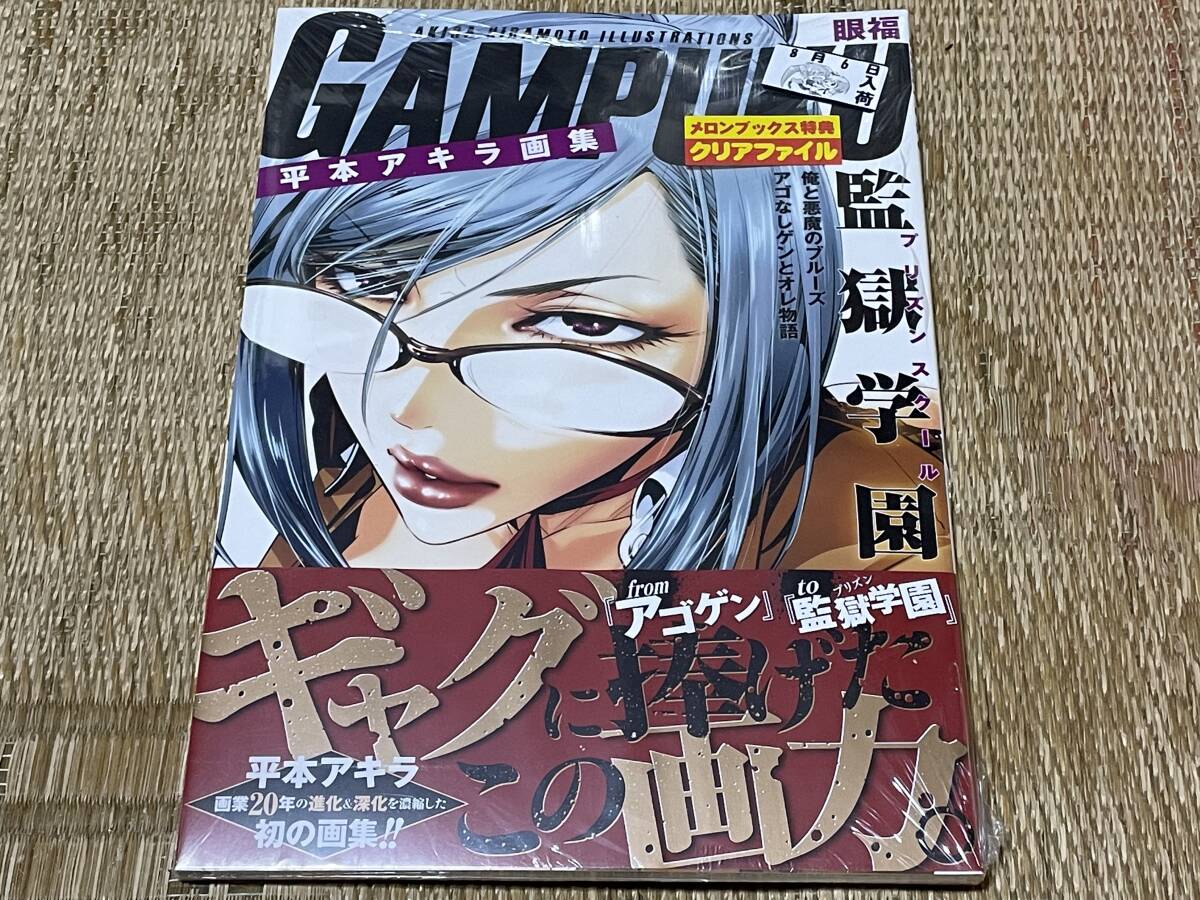 信頼も厚い 眼福 ★未開封★平本アキラ画集 ~GAMPUKU~ プリズンスクール 監獄学園 イラスト集、原画集