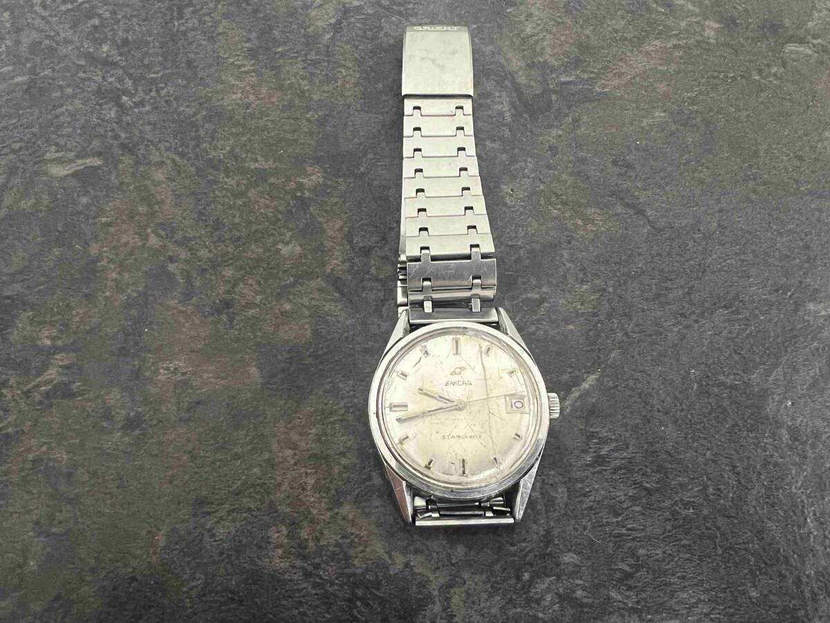 CT5824 ENICARenika механический завод мужские наручные часы 140-39-01E