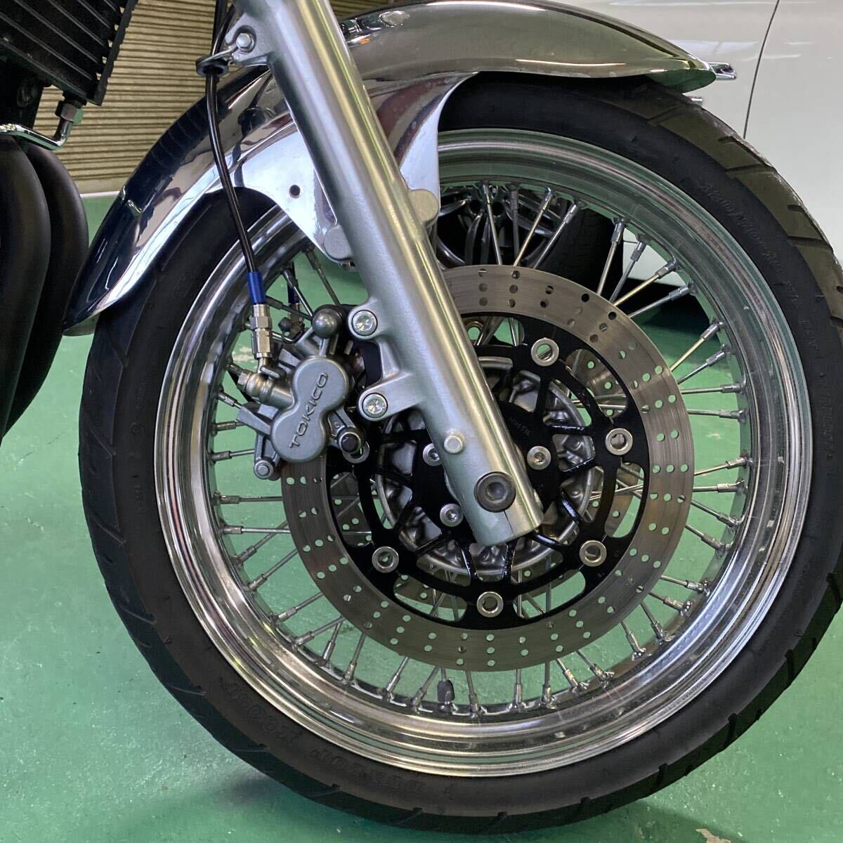 　Kawasaki　ゼファー750RS　国内　平成10年　Ｄ3　Ｚ2火の玉カラー　カスタム　車検付き　綺麗　好調_画像4