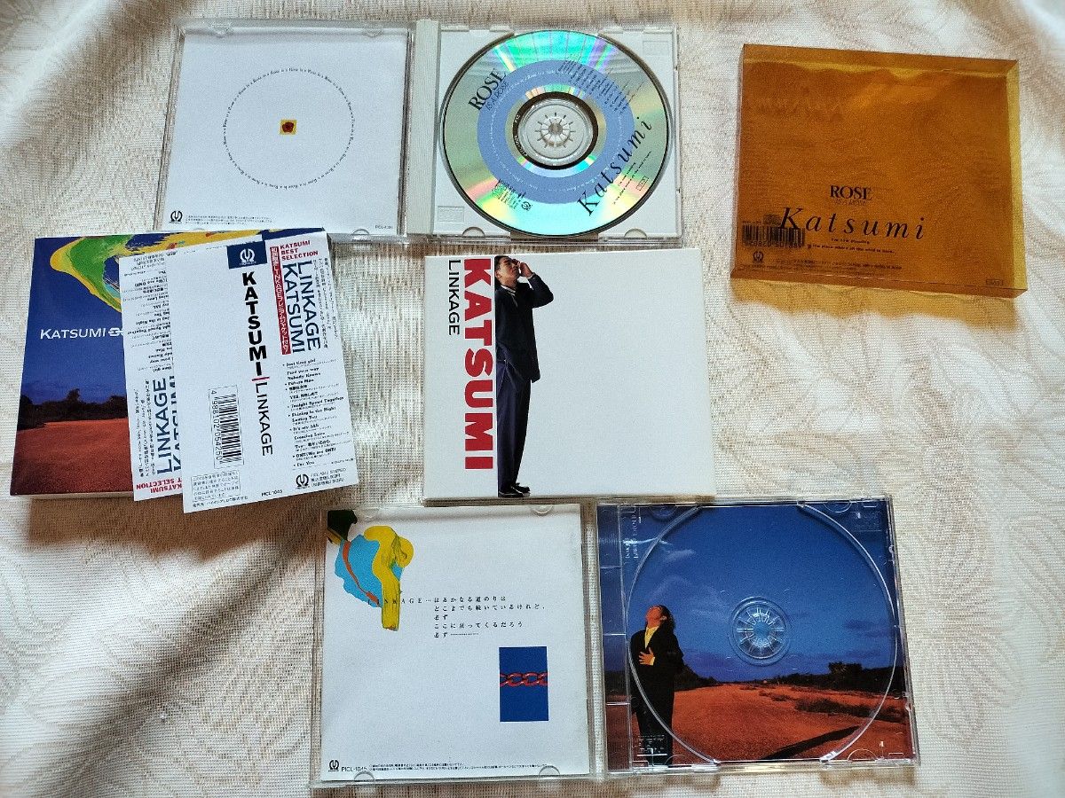 ＫＡＴＳＵＭＩ／ＲＯＳＥｉｓａＲＯＳＥ　CD　アンド　LINKAGEのケースのみ　カツミ 初回限定盤