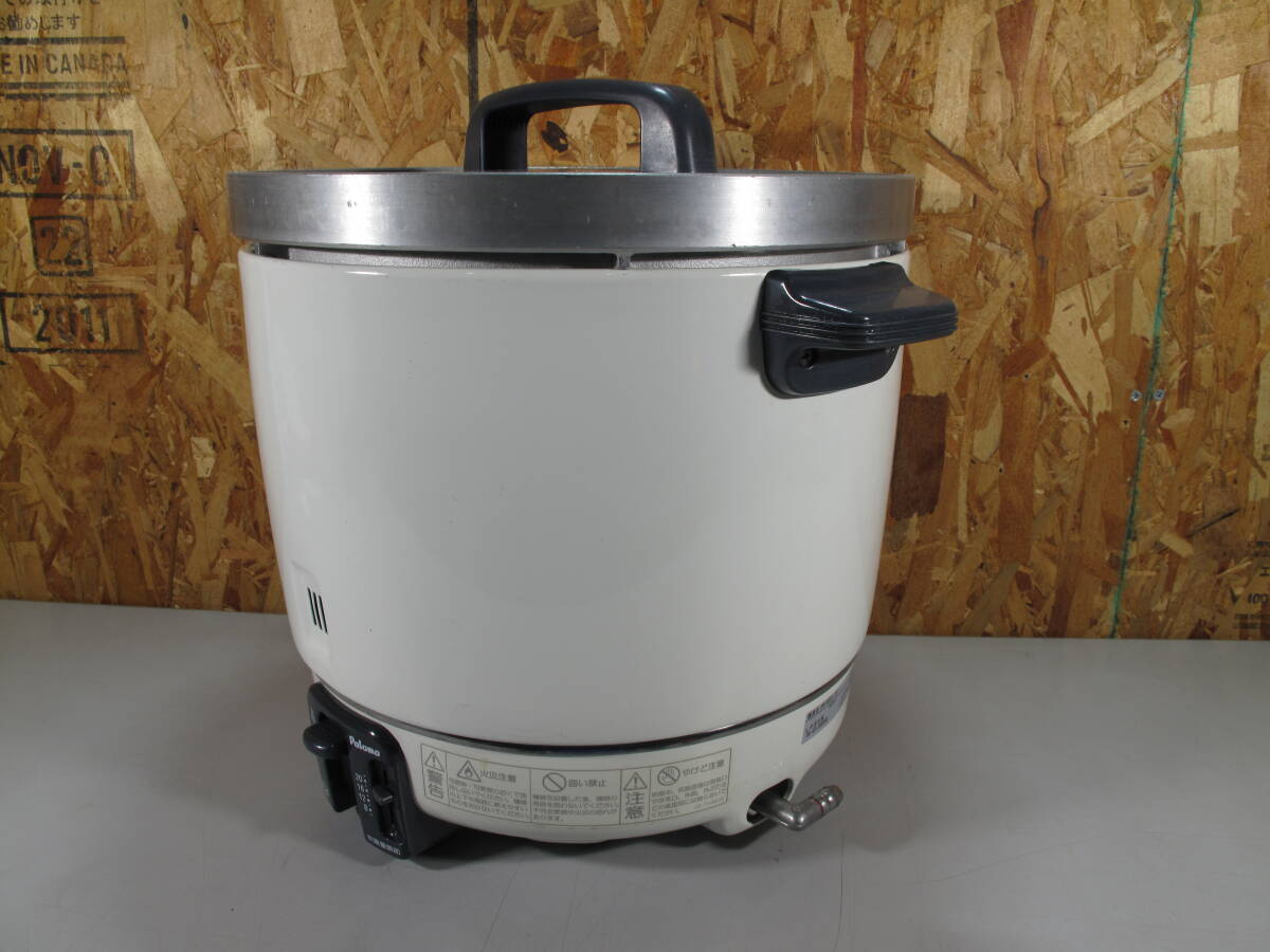 Paloma/パロマ  業務用ガス炊飯器 2006年製 PR-402S 4.0L 2.2升 LPガス 中古現状品の画像2