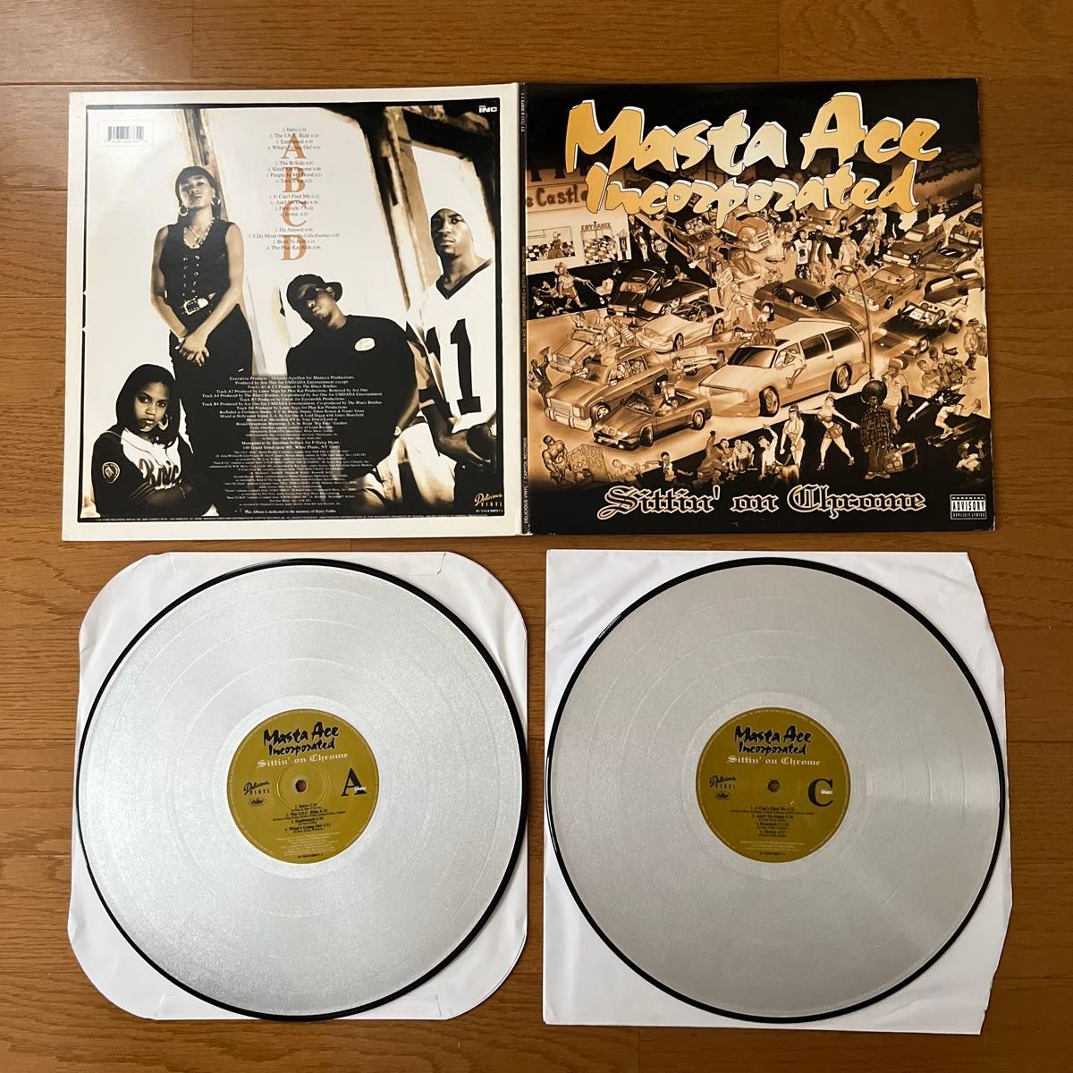 Masta Ace Incorporated - Sittin' On Chrome Vinyl  2LP Rare