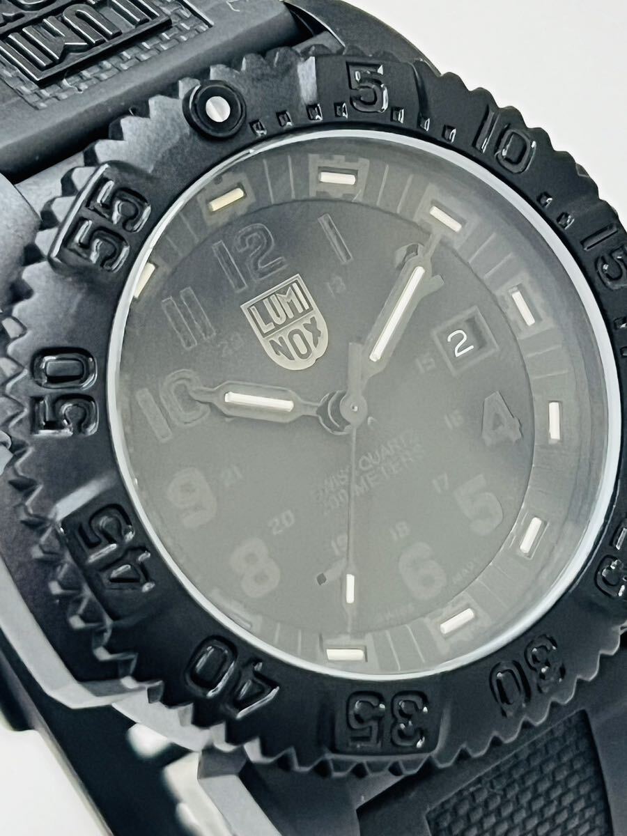 LUMINOXルミノックス NAVY SEALS ネイビーシールズ 腕時計 ウォッチ ブラック 3050/3950の画像5