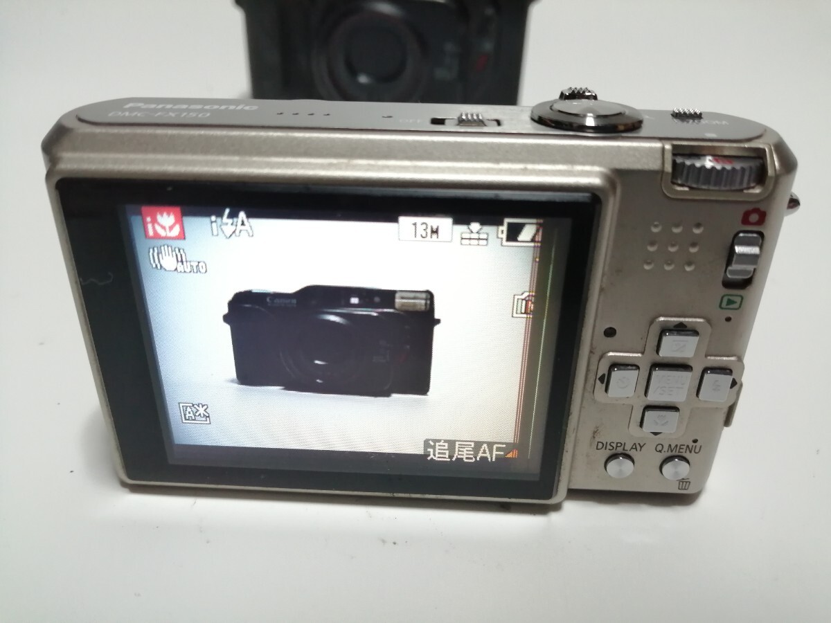 動作確認済み Panasonic パナソニック LUMIX DMC-FX150 コンパクトデジタルカメラ FFBJA001411_画像2