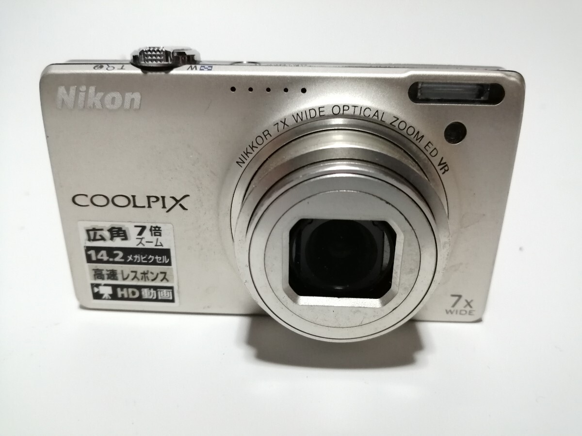 動作確認済み Nikon ニコン COOLPIX S6000 コンパクトデジタルカメラ 20023057_画像1