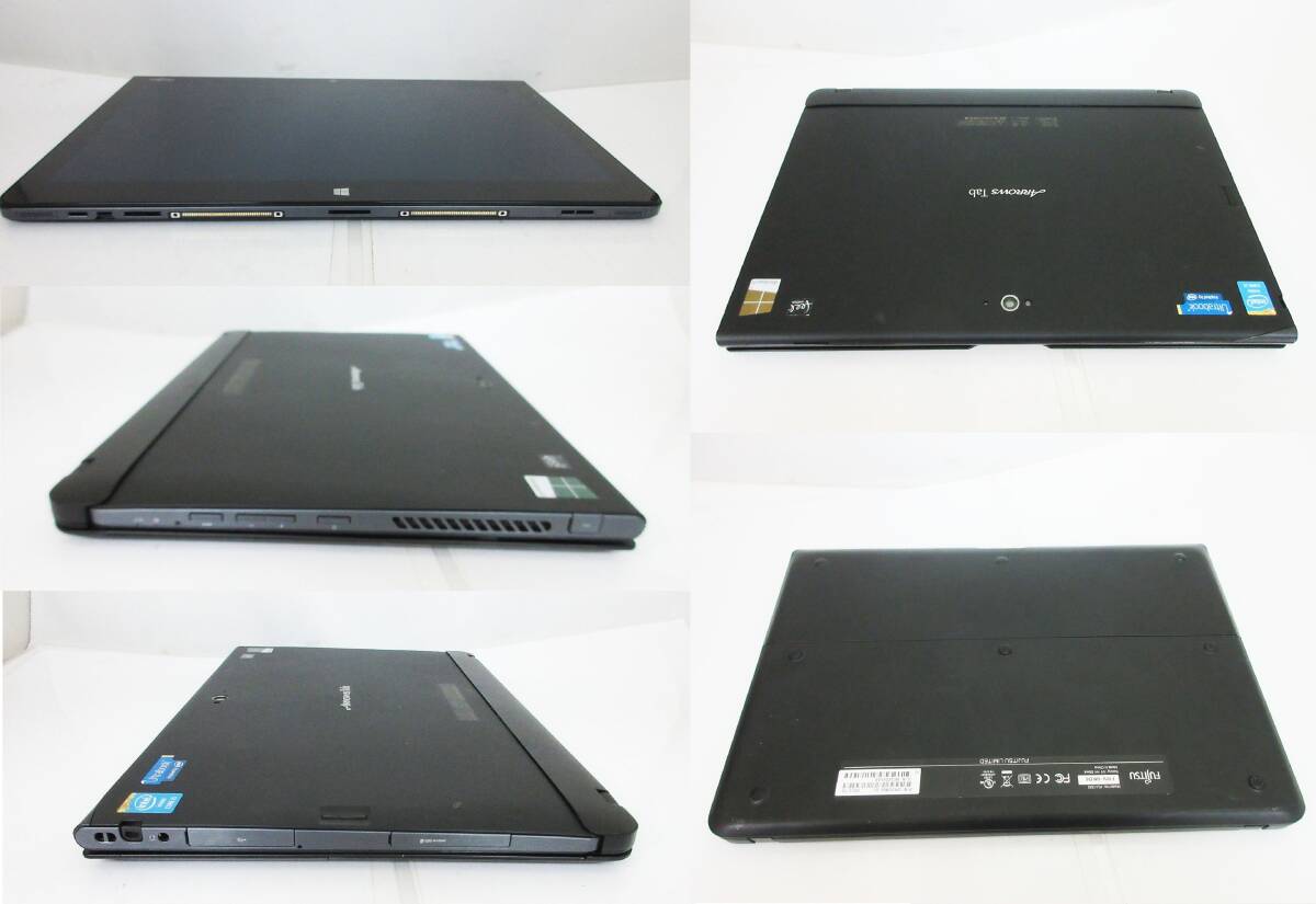 G1075[ tablet PC ] Fujitsu ARROWS Tab QH77/M FARQ77M*12.5 -inch *Win 8.1*SSD 128GB* memory 4GB*CPU Core i5* personal computer * the first period . settled 