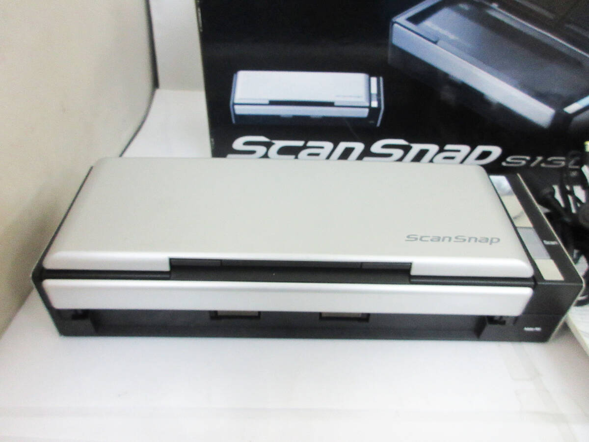 G1110【スキャナー】FUJITSU ScanSnap S1300 FI-S1300★ドキュメントスキャナ★PC周辺機器★付属品ほぼ完品★中古★_画像2