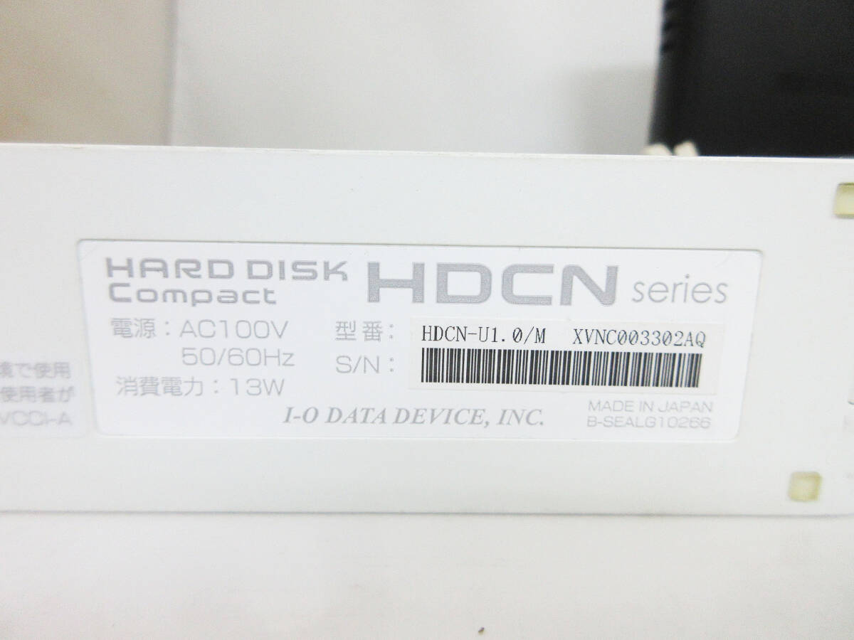 SH5879【外付けハードディスク】4台★I・O DATA HDCN-U1.0/M 1TB/HDH-SUE400 400GB★バッファロー HD-PF160U2/HD-CL1.0TU2 1TB★ジャンク★_画像3