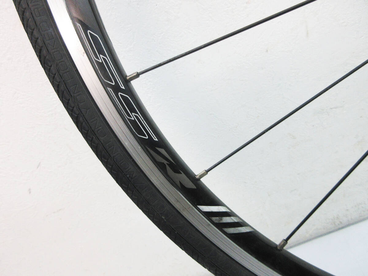 F9562【タイヤ ホイールセット】Bontrager SSR★ボントレガー★タイヤ vittoria ZAFFIRO 700x25C★自転車 サイクリング★中古★_画像2