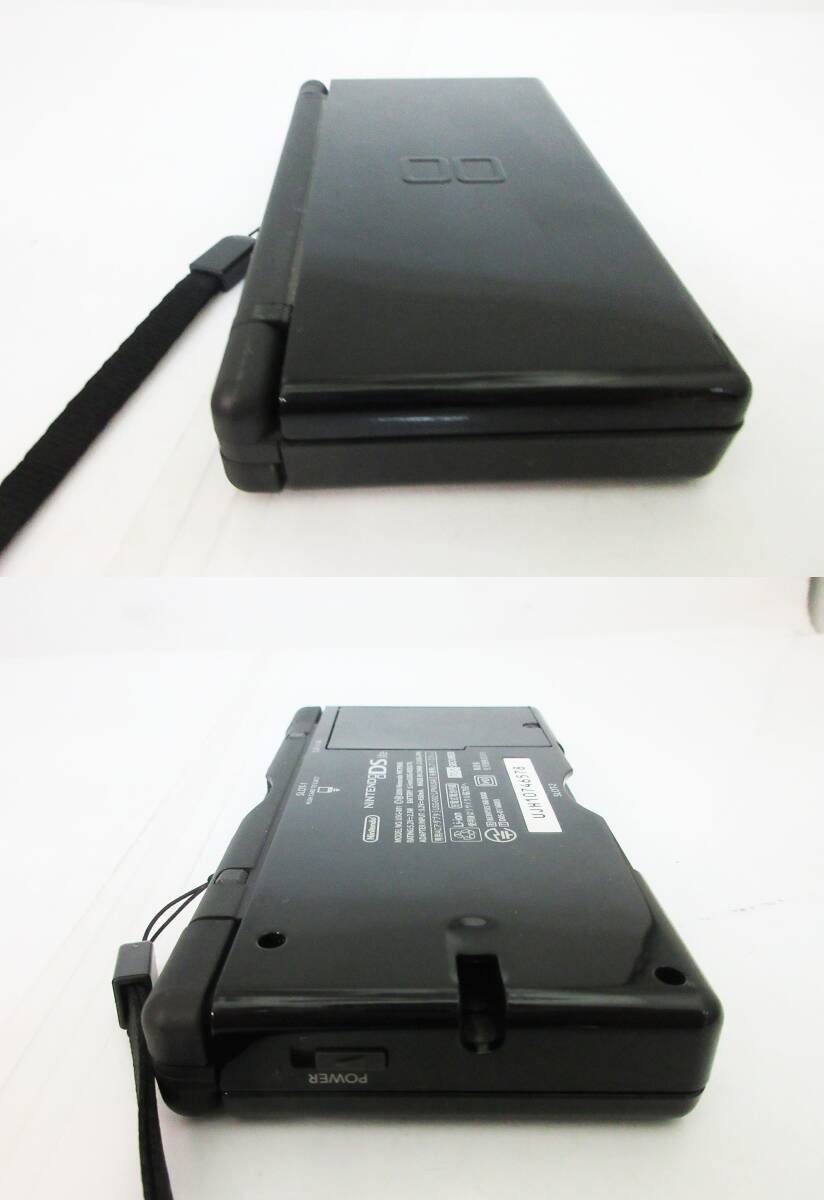 G1111【Nintendo DS Lite USG-001★ブラック ニンテンドー ゲーム機★初期化済★動作品★_画像10