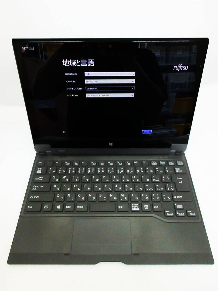 G1075[ tablet PC ] Fujitsu ARROWS Tab QH77/M FARQ77M*12.5 -inch *Win 8.1*SSD 128GB* memory 4GB*CPU Core i5* personal computer * the first period . settled 