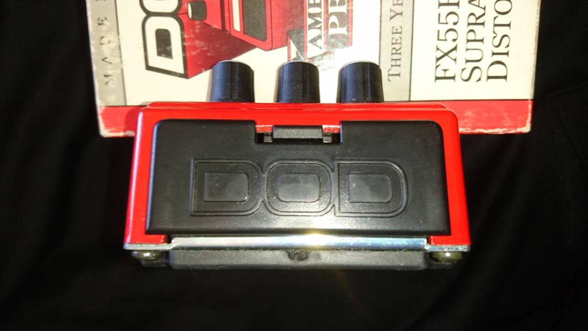 SUPRA DISTORTION FX55B　DOD　Mod_画像7