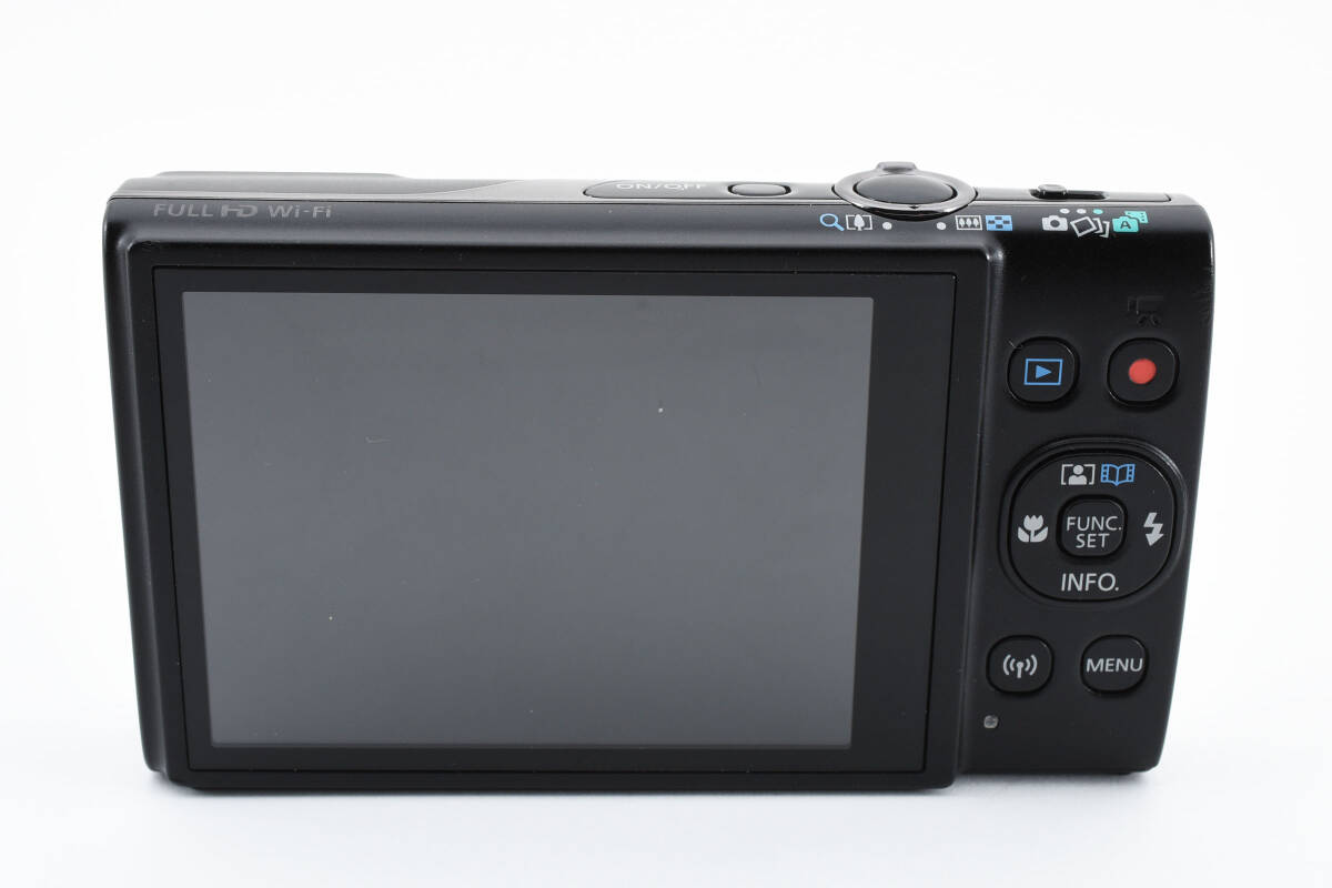 ★動作品 美品★ Canon Ixy 650 ブラック バッテリ チャージャ SDカード付の画像7