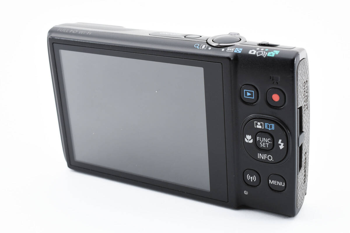 ★動作品 美品★ Canon Ixy 650 ブラック バッテリ チャージャ SDカード付の画像6