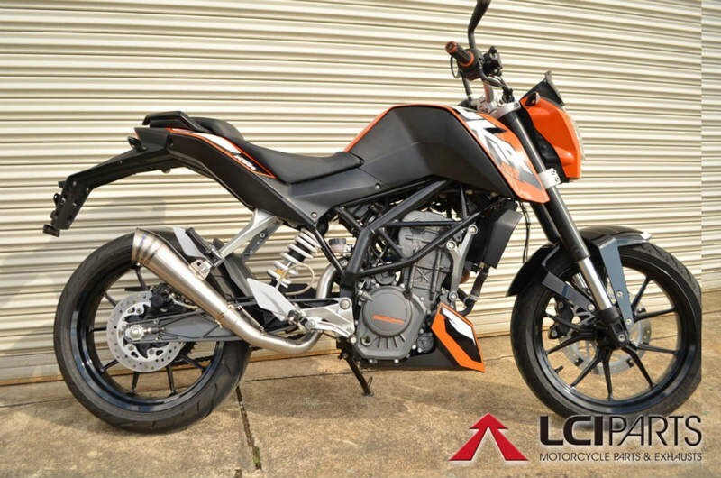 KTM DUKE250 DUKE390 2014-2016 LCIPARTS LCI GPステンレス スリップオン マフラー_画像2