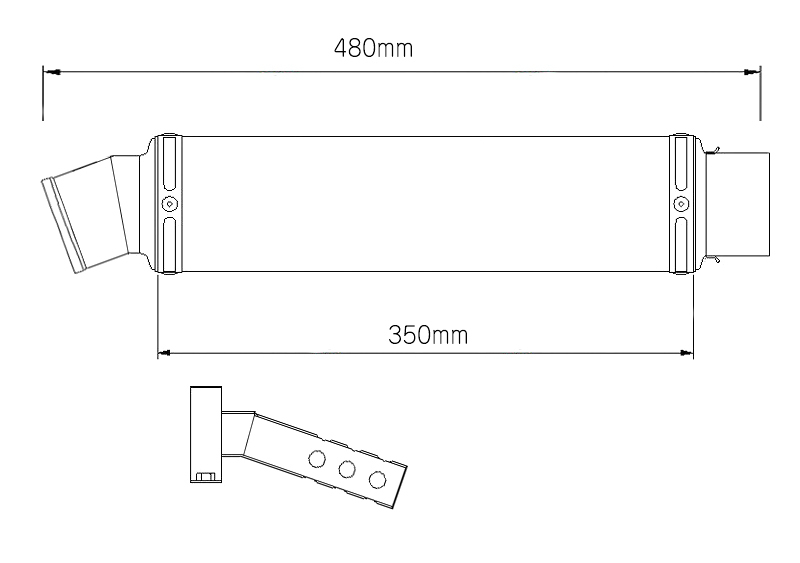 カワサキ Z750 2004-2006 LCIPARTS LCI ラウンドステンレス スリップオン マフラー_画像3