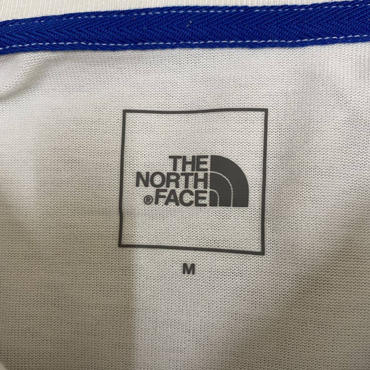 THE NORTH FACE ノースフェイス Tシャツ 半袖カットソー サイズM ホワイト 白 レディース トップス 最落なし （S19）_画像6