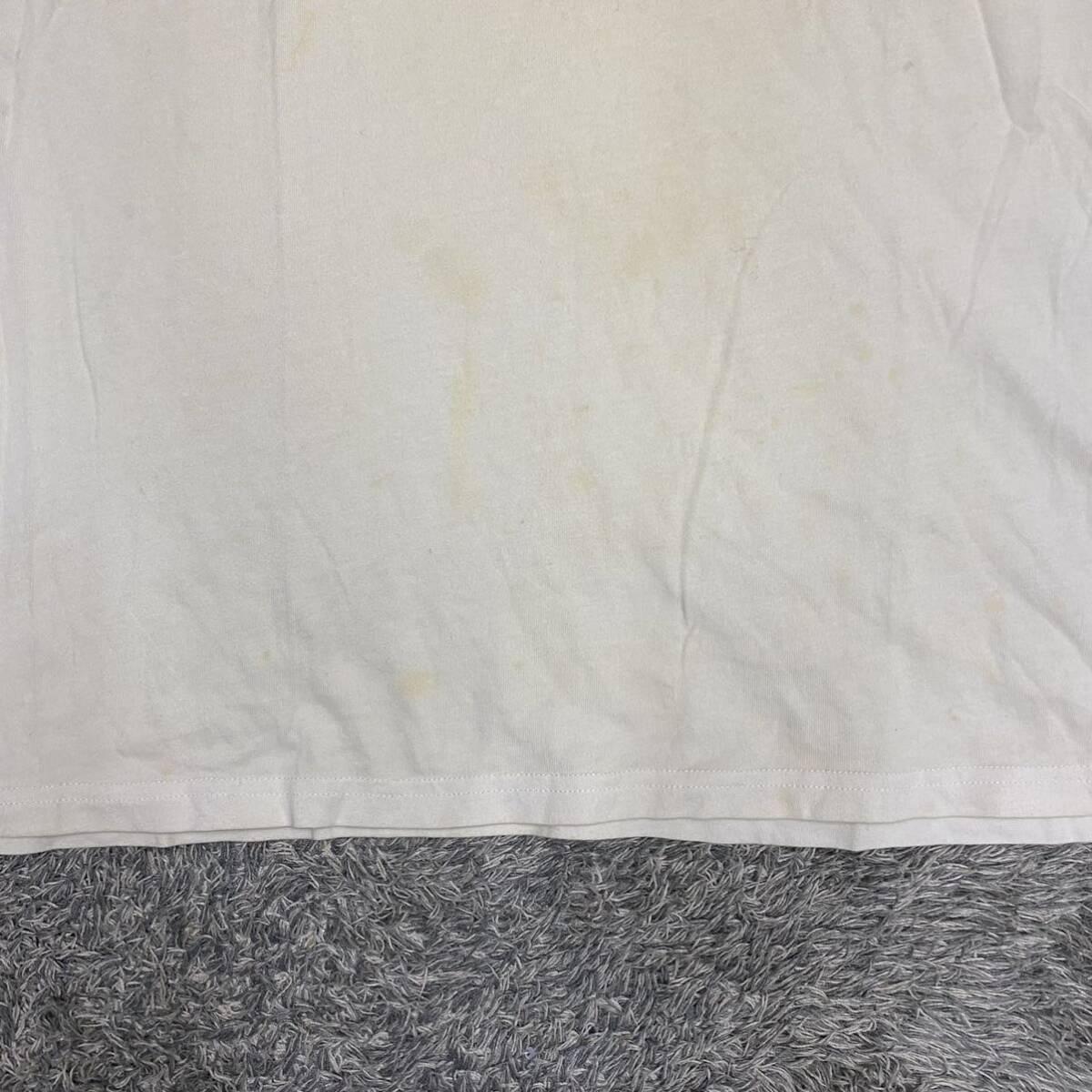 GRAMICCI グラミチ Tシャツ 半袖カットソー サイズXL アイボリー ホワイト 白 メンズ トップス 最落なし （V19）_画像4