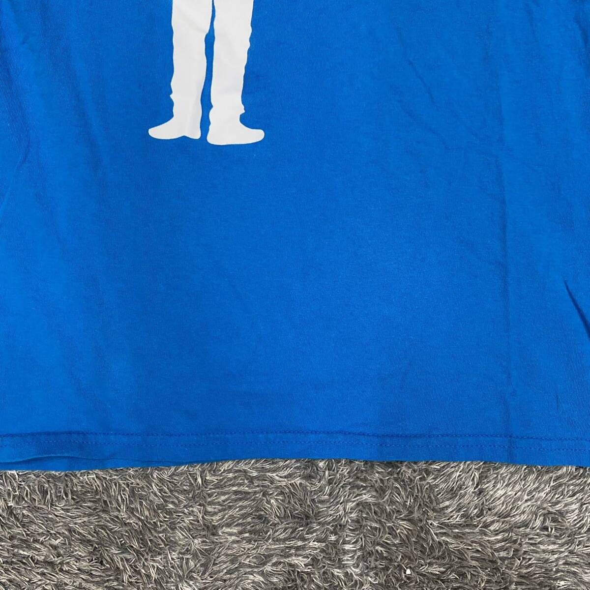 US古着 GILDAN ギルダン Tシャツ 半袖カットソー サイズS ブルー 青 メンズ トップス 最落なし （W19）_画像4