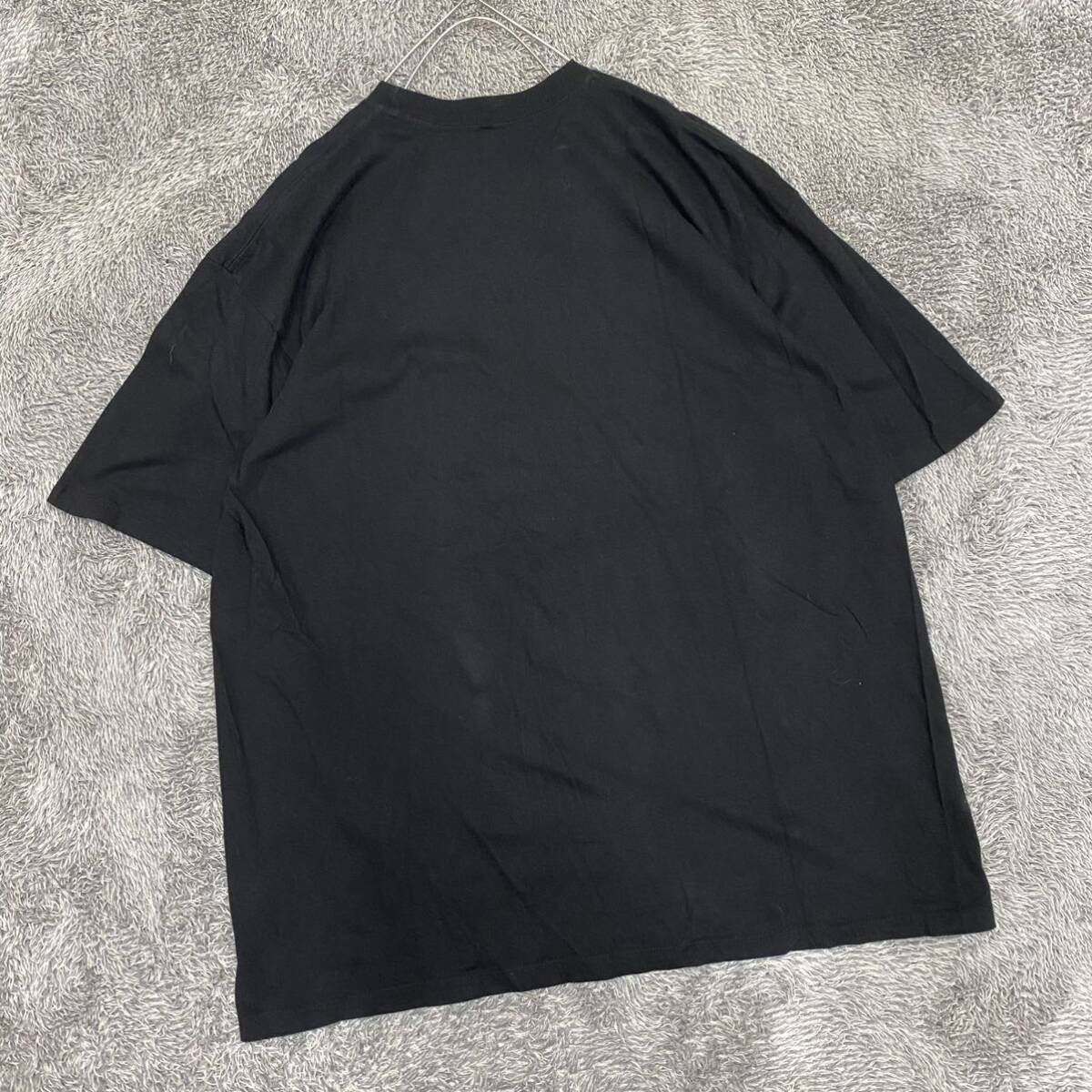 ALSTYLE APPAREL&ACTIVEWEAR アルスタイルアパレルアクティブウェア Tシャツ 半袖カットソー サイズXL ブラック 黒 メンズ 最落なし （W19_画像2