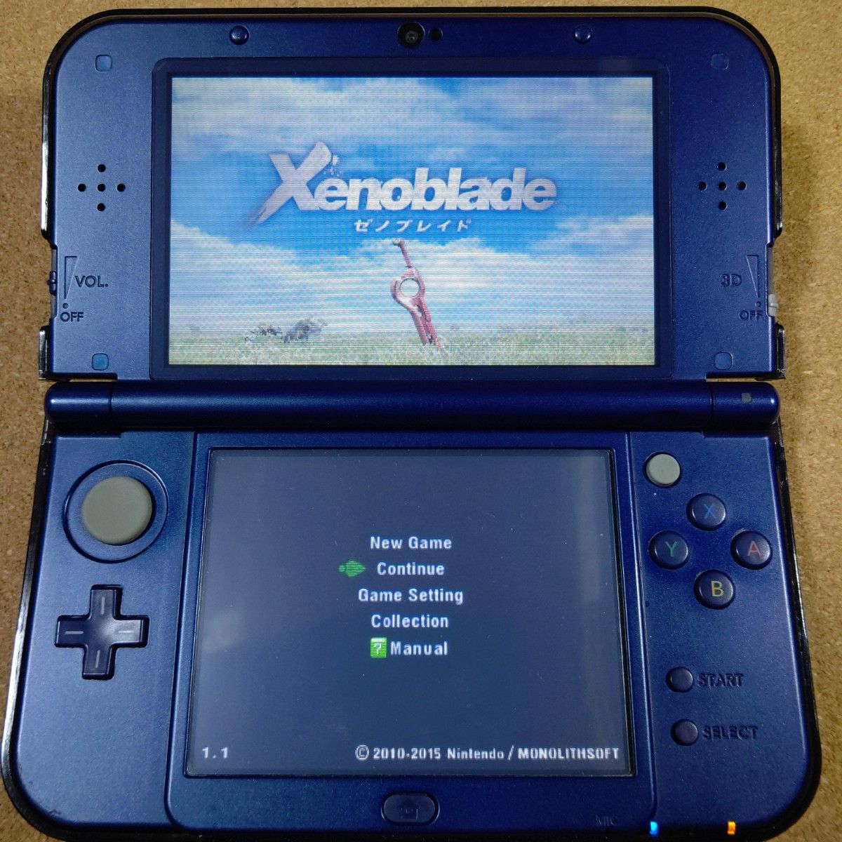 3DSソフト「Xenoblade （ゼノブレイド）」