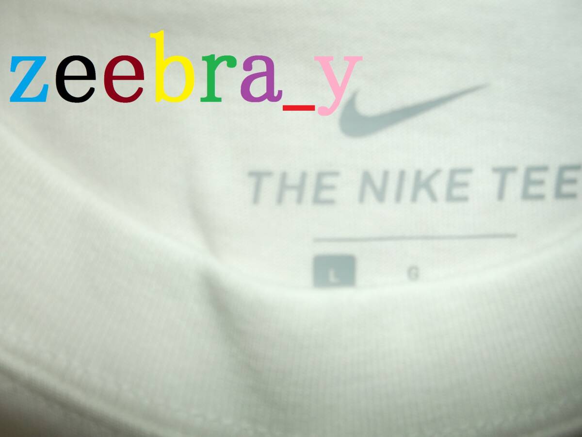 花柄 白 L 送料185円 新品 Tシャツ Lサイズ NIKE SB 半袖Tシャツ 未使用 タグ付き ナイキ AIR 半袖 TEE ホワイト メンズ スウッシュ_画像10