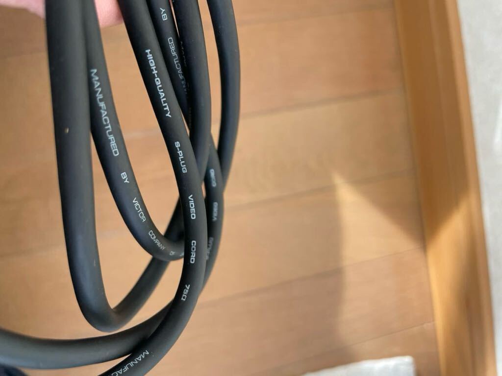 日本製　S端子ケーブル　1メートル超　現状お渡し_画像3
