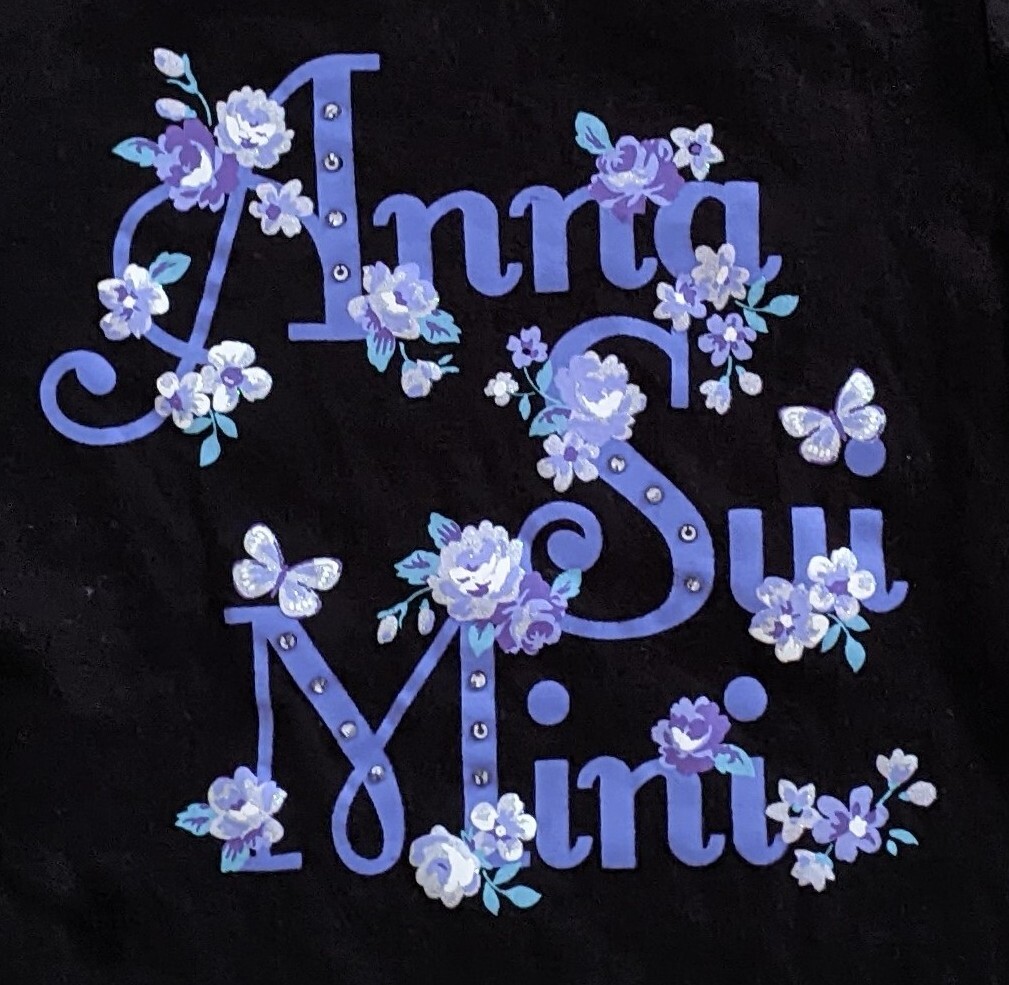  Anna Sui Mini короткий рукав футболка размер 120