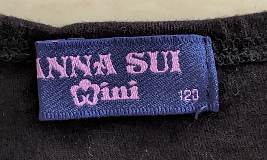  Anna Sui Mini короткий рукав футболка размер 120